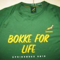 2019 Bokke for Life Springbok Rugby T-Shirt - XL Size