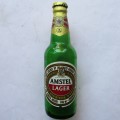 Old Amstel Lager 340ml Beer Bottle with Cap