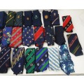 Collection of 26 Old SA Cricket Neck Ties