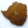 Old Rhodesia Flame Lily Wall Hanging