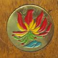 Old Rhodesia Flame Lily Wall Hanging