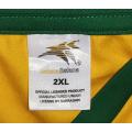 Bafana Bafana Yellow Soccer Jersey - Size 2XL