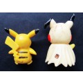 2 Small Pokémon Pikachu Figures