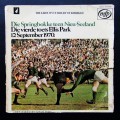 1970 Springbokke vs Nieu-Seeland 4de Toets - 1ste en 2de Helfte Rugby LP Plate