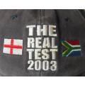 2003 The Real Test - England vs SA Cricket Cap