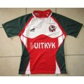 Old Silver Valke Number 22 Players Rugby Jersey