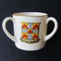 Early 1900`s WH Goss - City of Lichfield Three Handled Cup - Crested China