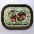 Old Luyt Lager Metal Bar Tray