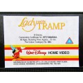 Lady and the Tramp - Walt Disney - Movie VHS Tape (1998)