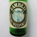 Old Zimbabwe Zambezi Lager Beer Bottle with Cap