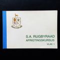 Vintage SA Rugby Board Afrigting Kursus Booklet