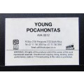 Young Pocahontas - VHS Video Tape (1995)