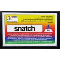 Snatch - Brad Pitt - Movie VHS Tape (2000)