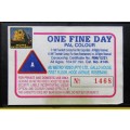 One Fine Day - Clooney and Pfeiffer - Movie VHS Tape (1997)