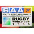 1995 Rugby World Cup - SAA Flying Springbok Magazine
