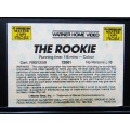 The Rookie - Clint Eastwood - Movie VHS Tape (1990)