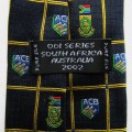 2002 ODI Series - SA vs Australia - Cricket Neck Tie