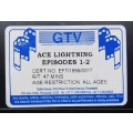 Ace Lightning - Episodes 1 and 2 - VHS Video Tape (1998)