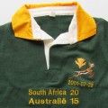 2001 SA vs Australia Mini Springbok Rugby Jersey
