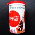 2013 Coca Cola Metal Tin with Transparent Lid