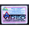 Next Friday - Ice Cube - Movie VHS Tape (2000)