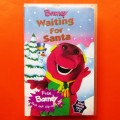 Barney Waiting for Santa - Children`s VHS Video Tape (1996)