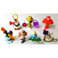 Lot of 7 Old McDonald`s Toy Figures