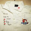 Old SuperSport Series Signed Long Sleeve Players Cricket Jersey