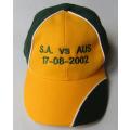2002 South Africa vs Australia Rugby Cap