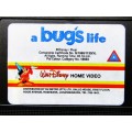 A Bug`s Life - Disney Movie VHS Tape (1999)