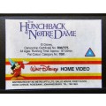 The Hunchback of Notre Dame - Walt Disney VHS Tape (1996)