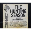 The Hunting Season - Anthony Holt - Movie VHS Tape (1987)