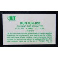 Run Run Joe - Keith Carradine - Movie VHS Tape (1975)