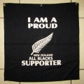 All Blacks Rugby Supporter Banner