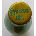Old Czech Prazdroj Beer Bottle with Cap