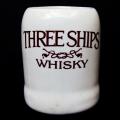Old Three Ships Whisky Tot Measure