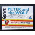 Peter and the Wolf - Walt Disney VHS Video Tape (1995)