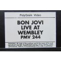 Bon Jovi - Live from London - VHS Video Tape (1995)