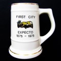 1975 SADF First City Regiment Beer Mug