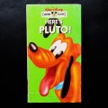 Here`s Pluto! - Walt Disney VHS Video Tape (1990)