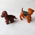 2 Puppy in My Pocket Figures from 1993