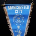 80`s Manchester City Football Club Pennant Flag