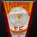 80`s Liverpool Football Club Pennant Flag