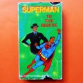 Superman to the Rescue - Cartoon VHS Video Tape
