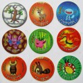 Lot of 9 Pokemon WJ Tazo Slammers by Simba