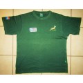 2011 World Cup Springbok Rugby Shirt - XL Size