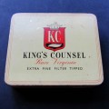 Old King`s Counsel Metal Cigarette Tin