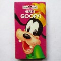 Here`s Goofy - Walt Disney VHS Video Tape (1990)
