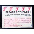 Decade of Thrills 2 - Drag Racing VHS Video Tape (1991)