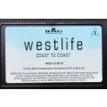 Westlife - Coast to Coast - VHS Video Tape (2000)